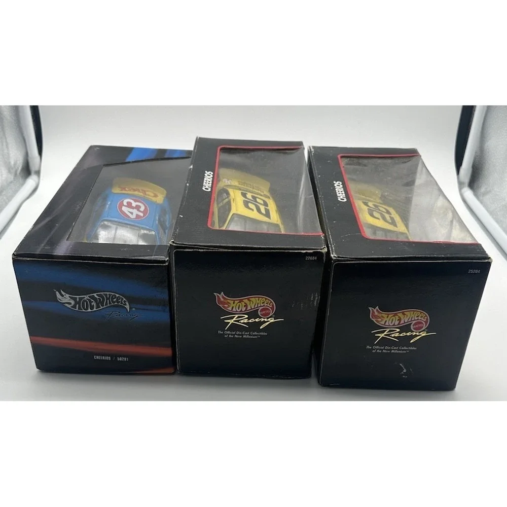 Hot Wheels includes three
